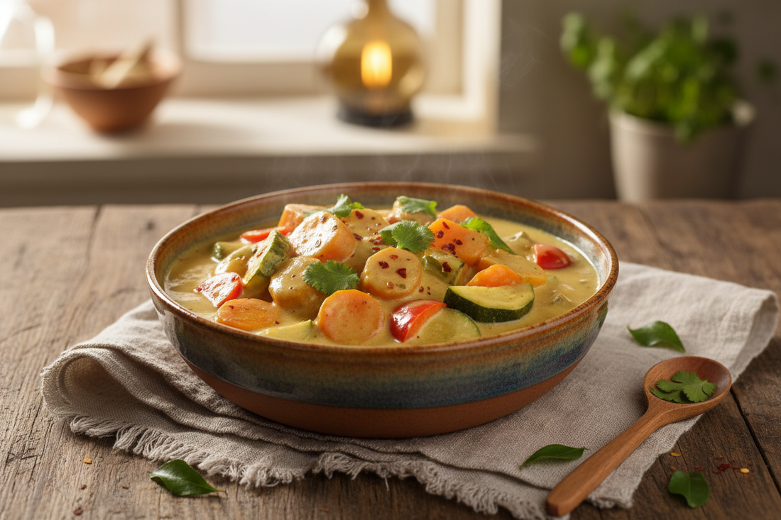🍛 Curry doux de légumes au lait de coco