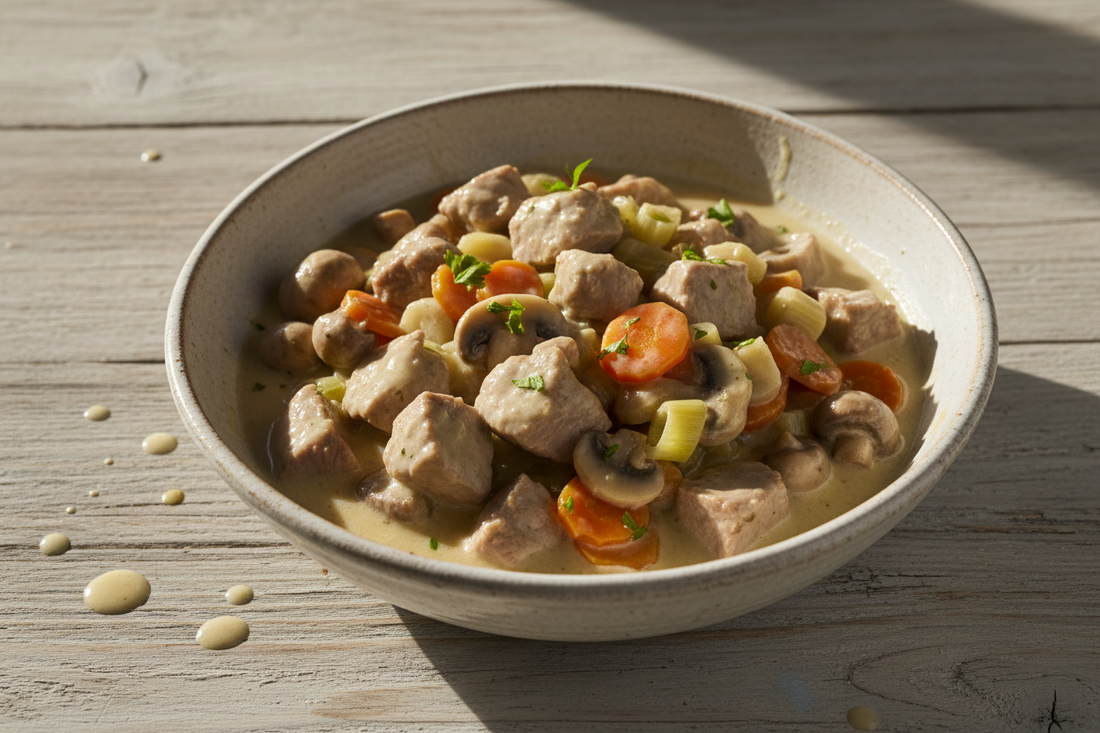 🥘 Blanquette de Veau – classique, fondante & sauce veloutée