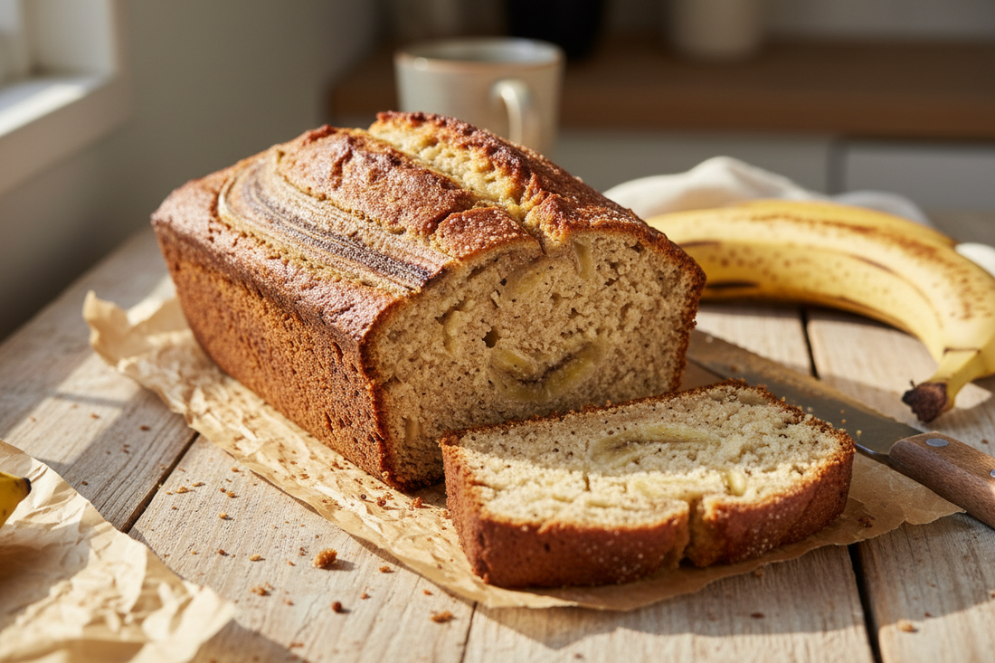 🍌✨ Banana Bread – moelleux, parfumé & irrésistible