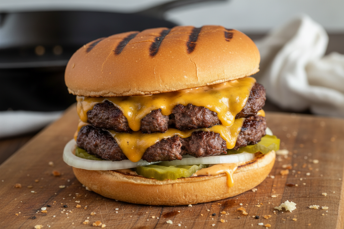 🍔 Smash Burger maison ultra croustillant