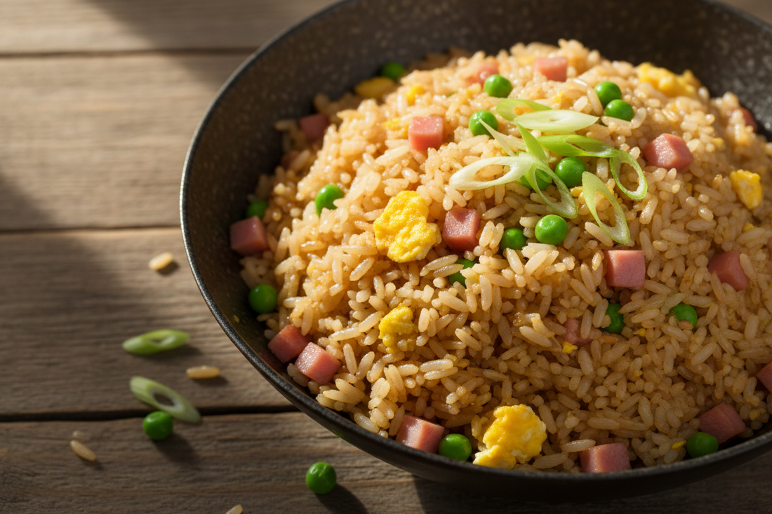 🍚✨ Riz Cantonais – simple, savoureux & ultra coloré