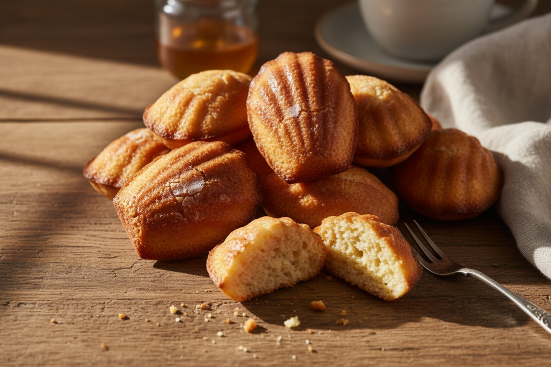 🧁Madeleines Maison – citron & beurre doré