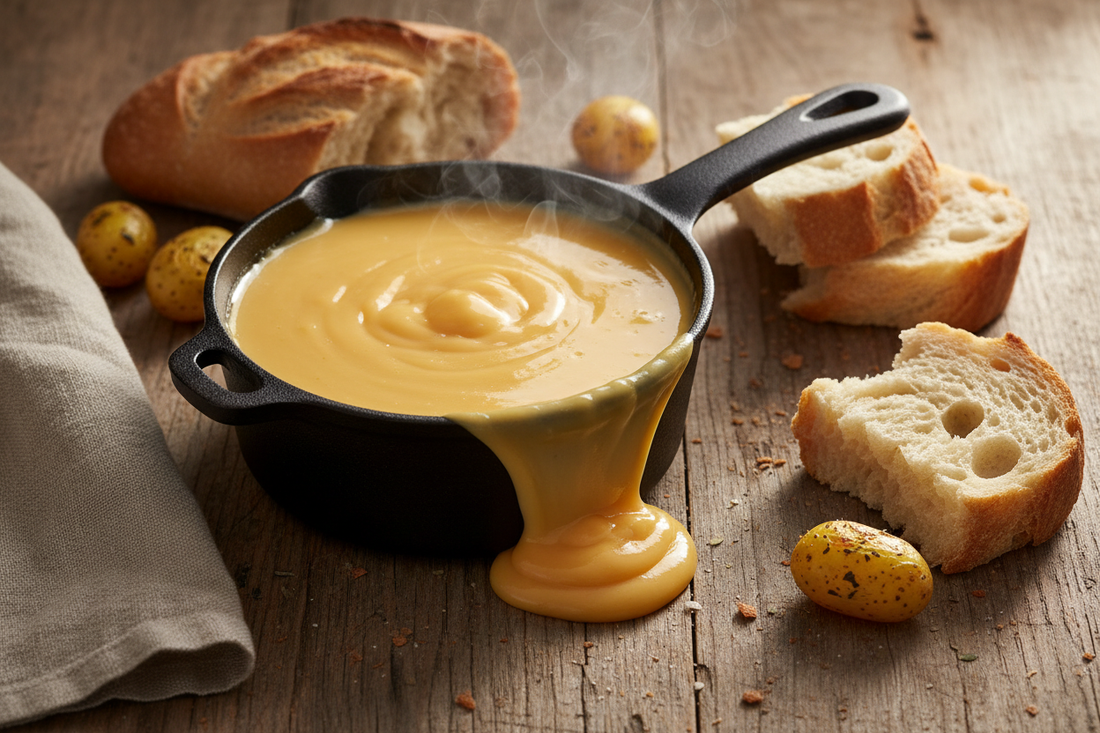 🧀🔥 Cancoillotte Maison – fondue légère & ultra coulante