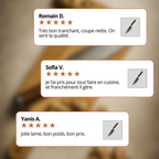 Couteau Santoku 18 cm