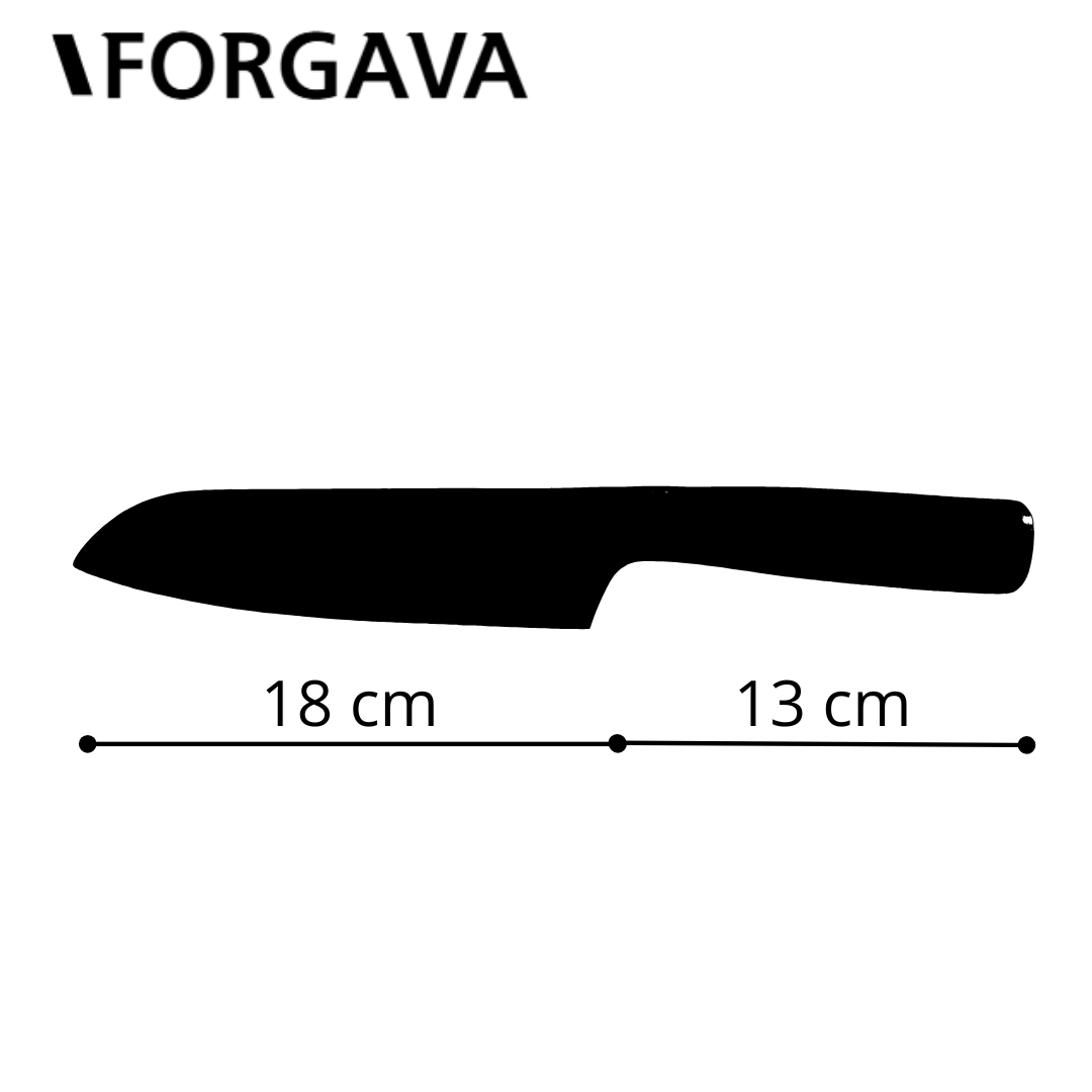 Couteau Santoku 18 cm