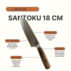 Couteau Santoku 18 cm
