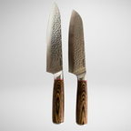 Duo Grandes Lames (Chef 20 + Santoku 18)